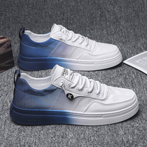 Mens shoes small white hundred shoes sneakers sports leisure shoes in a footwear 2022 new high - gang shoes summer trend