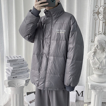 Winter coat Chauille net red light down clothes Short style Loose Mens Thickened Lovers of Handsome Fashion students