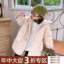 (Year clearance is not refundable dont change) girls coat autumn and winter fluffy thick winter clothes