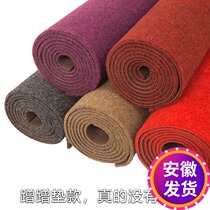 Environmental protection red carpet thickened shop door tasteless stairs Non-slip Welcome stage full shop Home kitchen waterproof