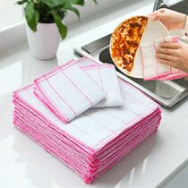 5 layers 8 layers non-oil dishwashing towels scrubs thickened dishcloth kitchen wipes