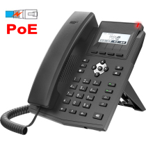 POE Ethernet network power supply IP telephone LAN telephone 1SP Standard SIP protocol cheap Chinese WEB interface RJ9 headphone interface Dual network port Suitable for Huawei UC gateway IPP