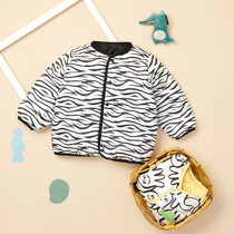 Barabara mens baby down jacket 2021 Winter fit new baby Two sides wearing jacket 200421107201