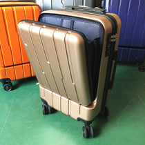High-end recommended export trolley case 20 inch front opening boarding box suitcase 28 inch checked suitcase universal wheel