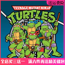 HD cartoon anime cartoon disc Teenage Mutant Ninja Turtles DVD disc car disc 52 episodes full version