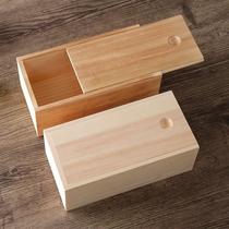 id wood box wooden box storage box gift box small wooden box
