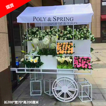 Iron Art Deco Mobile Fancy Car Mall Building Disc Props Custom Soft-mounted Park Flower Shop Coffee Shop Outdoor Pendulum