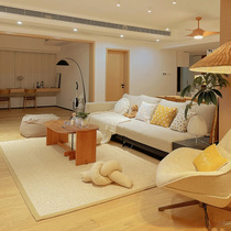 (Bruroman Rhyme) Sword Hemp Carpet Living Room Tea Table Mat Log Wind Bedroom Grass Tatami Rug