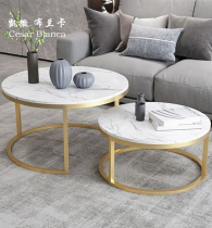 Caesar Blanca Modern Minimalist Composition Tea Table Marble Countertops Round Sides A Few Nordic Small Family ideas