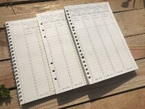 Seven-day timeline a5 detachable self-management weekly plan Hand book loose-leaf core 20 holes 6 holes