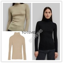 Sweden purchased Toteme 19 autumn and winter Palmi top ribbed turtleneck long-sleeved wool bottomed sweater sweater