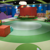 Kindergarten rubber training course thickened non-slip PVC early education center Plastic floor leather Commercial wear-resistant rubber mat