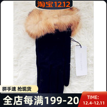 December 3th Beijing spot Japan buy PINKYDIANNE wool cashmere rabbit hair gloves light and warm