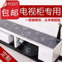  Tablecloth Dining table TV cabinet Desktop paste a film 40cm wide PVC soft glass waterproof and oilproof transparent crystal plate