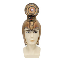 Halloween New Latex Mask Egypt Bright Rear Glasses Snake Headgear Make-up Prom Bar Party Atmosphere Props