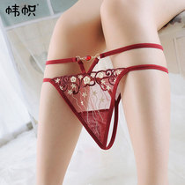 Sexy panties womens transparent perspective lace temptation hot flirting