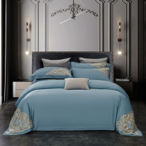 (Q BB)100 four-piece set of Lanjing Tencel skin nude sleep lace embroidery high-grade Leisel 1 8