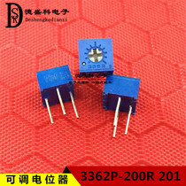 Adjustable 3362p potentiometer 3362p 201 200R precision adjustable resistor