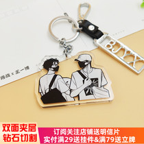 YIBO same satchel pendant BJYX Bojun Yixiao Wang Yibao Xiao Zhan surrounding bag backpack pendant key chain