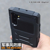 Suitable for Fat Bear tactical commuter Samsung Note10 5G anti-drop mobile phone case N9700 N9760 mobile phone case warranty