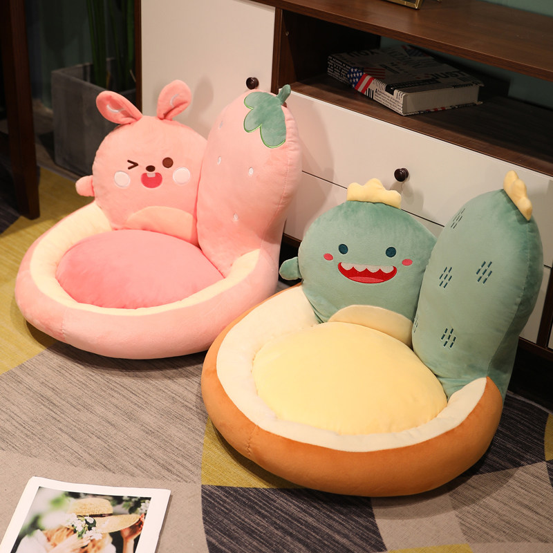 Tatami cartoon lazy person with small sofa in Japanese children's chair cushion to raise the seat