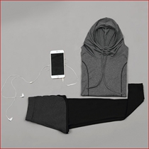 Special thin fat sister gym yoga clothes winter running suit womens sports fat Thin Thin Thin