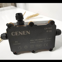 Hot sell IP68PC flame retardant plastic waterproof wiring large case in and two out of dunk glue can be buried with outdoor lamp special