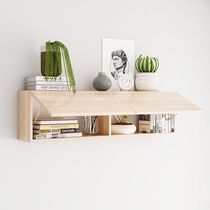 Wall Closet Shelf Modern Simple Wall Wall Bookcase Home Bedroom Containing Cabinet Hanging Cupboard Wall-mounted Partition Wall Cabinet