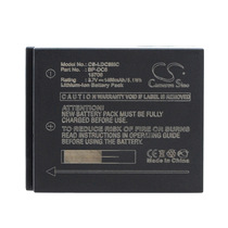 CameronSino applicable Leica X1 micro digital camera battery BP-DC81400mah