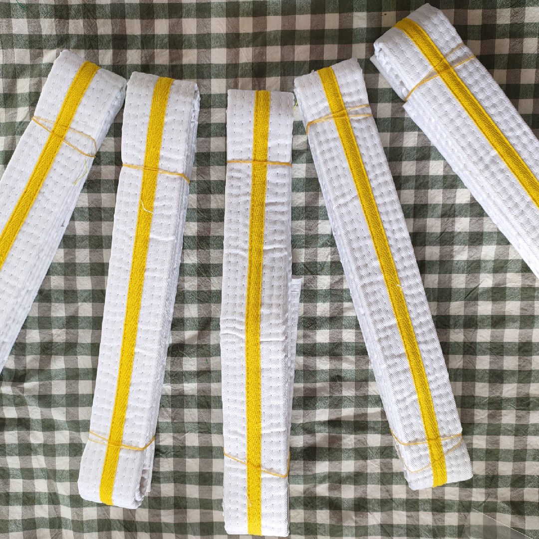 Add clauses in the middle of the taekwondo belt to support customization