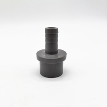 PVC soft pipe joint bamboo joint connection straight plastic soft and hard quick connection oxygen increasing socket UPVC pagoda direct