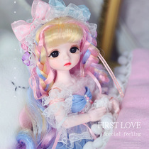 New Debisheng BJD doll Little Angel series 6 points doll 30cm joint Dress Doll Girl Toy