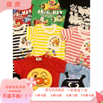 3 pieces for export Japan pure original T Summer bread Children short sleeve male and female baby T sleeves dress blouse