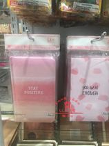 Japans Daiso cute girl mini notebook notebook hand account with schedule hand book