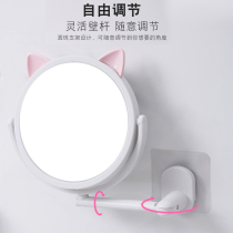 Makeup mirror desktop rotatable HD small mirror desktop student dormitory Princess Mirror home creative dressing mirror