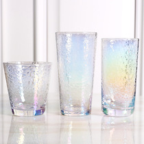 Phantom of the Opera Creative Japanese Crystal Glass Home Gradient Rainbow Glass Juice Cup