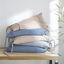 High and low dual-use water washing cotton buckwheat pillow low pillow cervical vertebra to help sleep single full buckwheat shell sleeping students