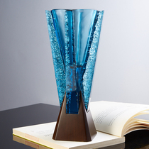 Create glory high-end glass trophy customization group Party team collaboration Event Award trophy customization