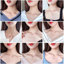 Necklace Female Korean version of simple student Mori minority design sense Net red neck jewelry light luxury personality choker tide