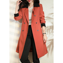 Windbreaker coat women 2021 new little man womens fashion coat coat coat high-end autumn match