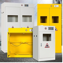 All-steel explosion-proof gas cylinder cabinet leaks three bottle cabinet intelligent liquefied gas safe new items gas tank test cabinet