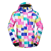 Ski suit womens winter outdoor waterproof thickened warm breathable single and double board ski suit Korean ski suit