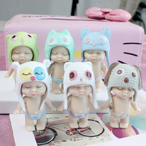 diy crystal glue drop table Bieber sleep doll cream phone case Angel doll stereo doll accessories