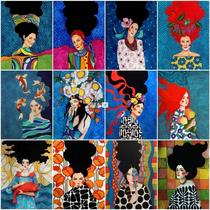 Painting By Numbers Girl Flower Paint By Numbers For Adults