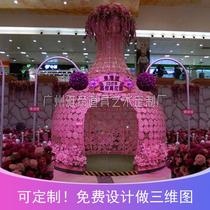 Spring Gardening Flower Show Floral Landscape Styling Festival Atmosphere Creativity 3D Solid Sculptures ten thousand Garden Manufacturer Customized