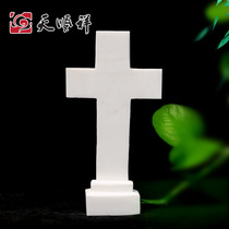 Han Baiyu cross with burial goods jade West finely carved under burial burial goods