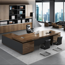 Boss Table Presidents Desk Brief About Modern Big Bandai Atmosphere General Manager Desk and desk Office furniture desk