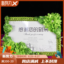  Wedding sign-in desk decoration Welcome area Desktop decoration Opening celebration Birthday exhibition Welcome area Wedding props