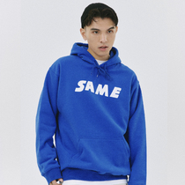 SAMESAME21AW two-color Klein blue hooded sweater cotton leisure students autumn and winter Joker couples