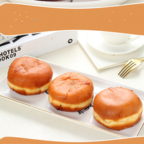 Students breakfast northeast hamburger old - fashioned pastry snack fried small bread bread soft bread 380 grams bag